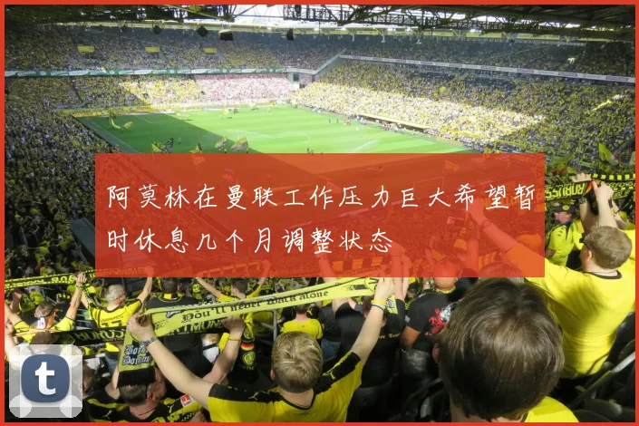 阿莫林在曼联工作压力巨大希望暂时休息几个月调整状态